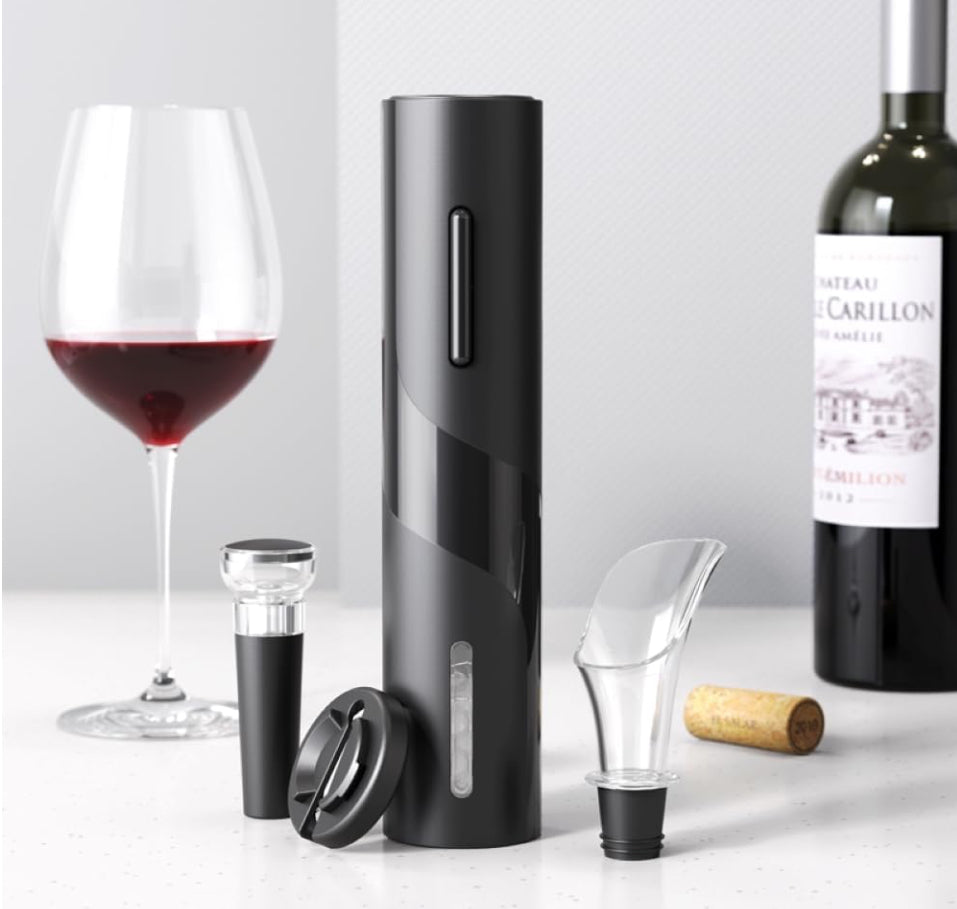 Rechargeable electric corkscrew