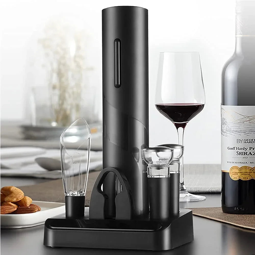 Rechargeable electric corkscrew