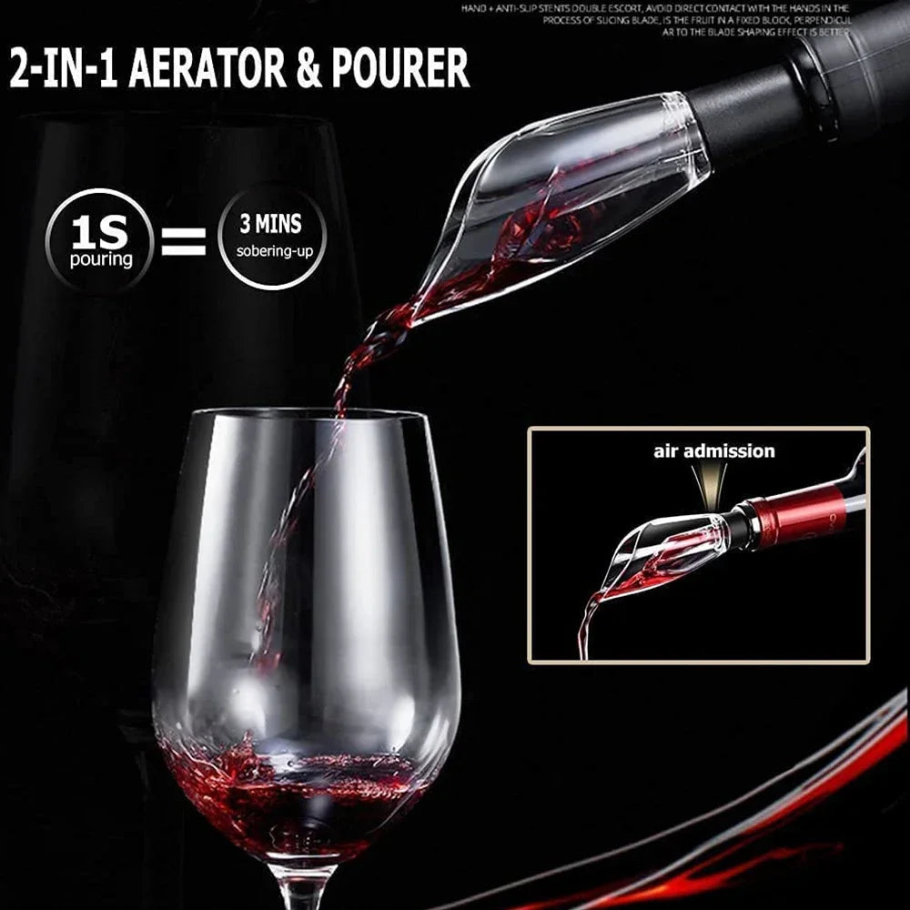 Rechargeable electric corkscrew